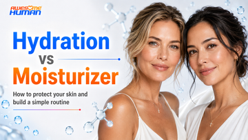 Hydration vs Moisturizer: The Difference Your Skin Has Been Trying to Explain