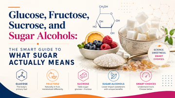 Glucose, Fructose, Sucrose, and Sugar Alcohols: The Smart Guide to What Sugar Actually Means