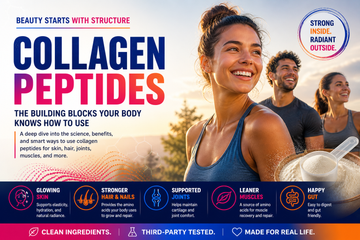 Collagen Peptides: What They Really Do for Skin, Structure, and Daily Support