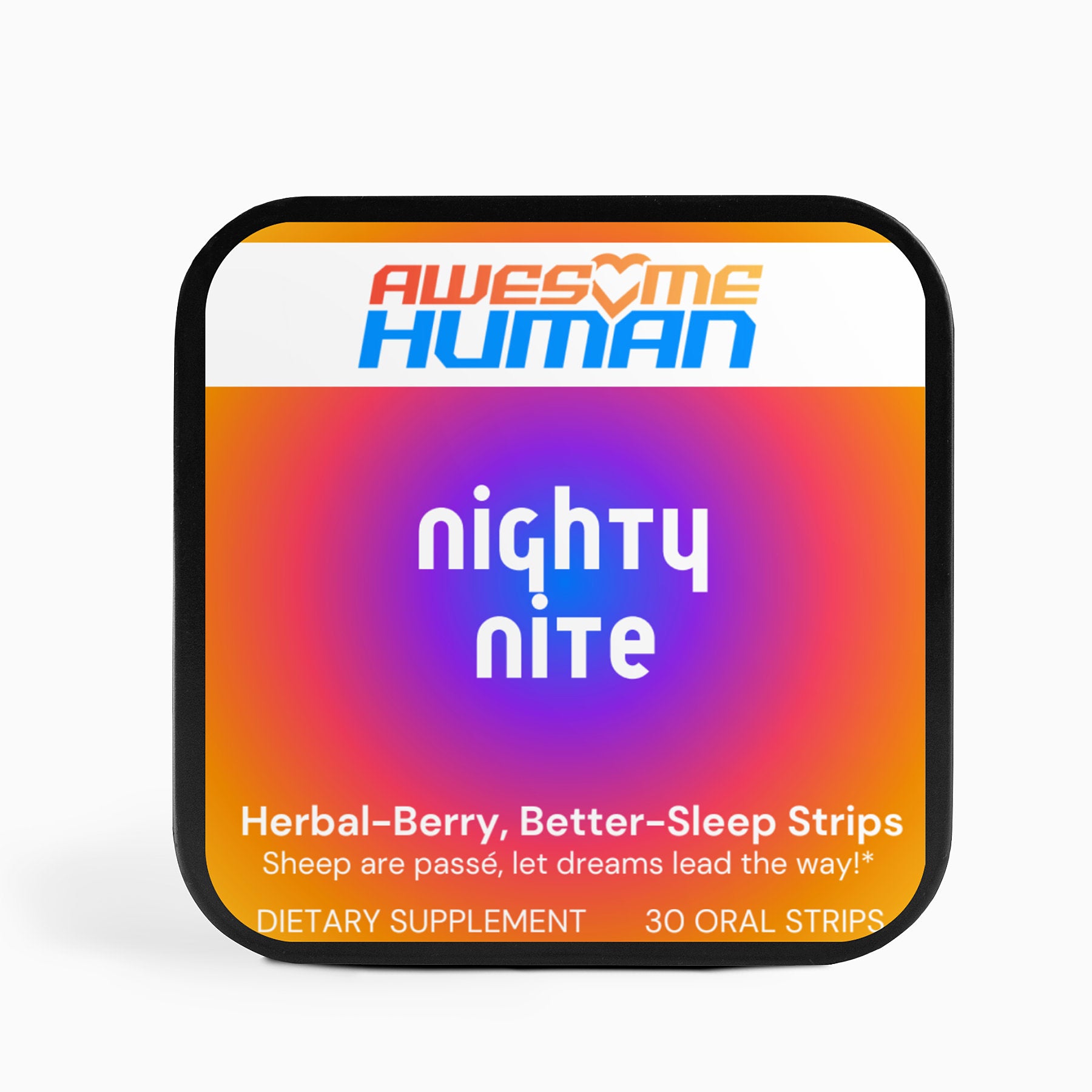 Nighty Nite | Raspberry Better-Sleep Strips - Awesome Human