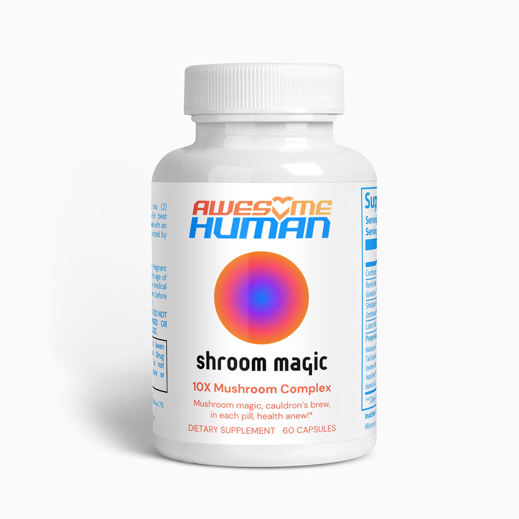 Shroom Magic | 10X Mushroom Capsules - Awesome Human