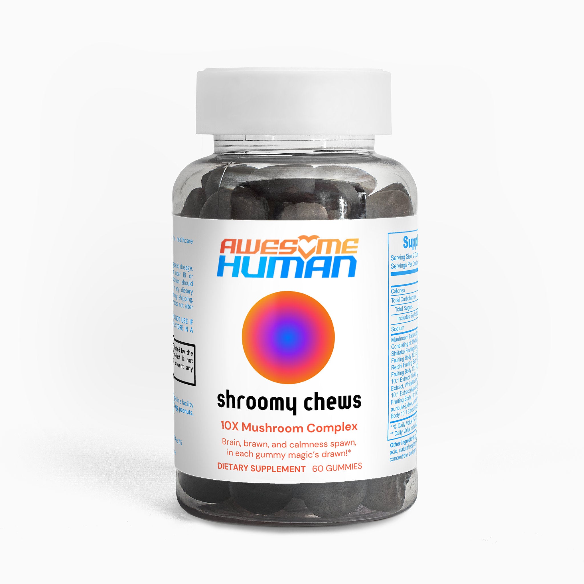 Shroomy Chews | 10X Mushroom Complex - Awesome Human