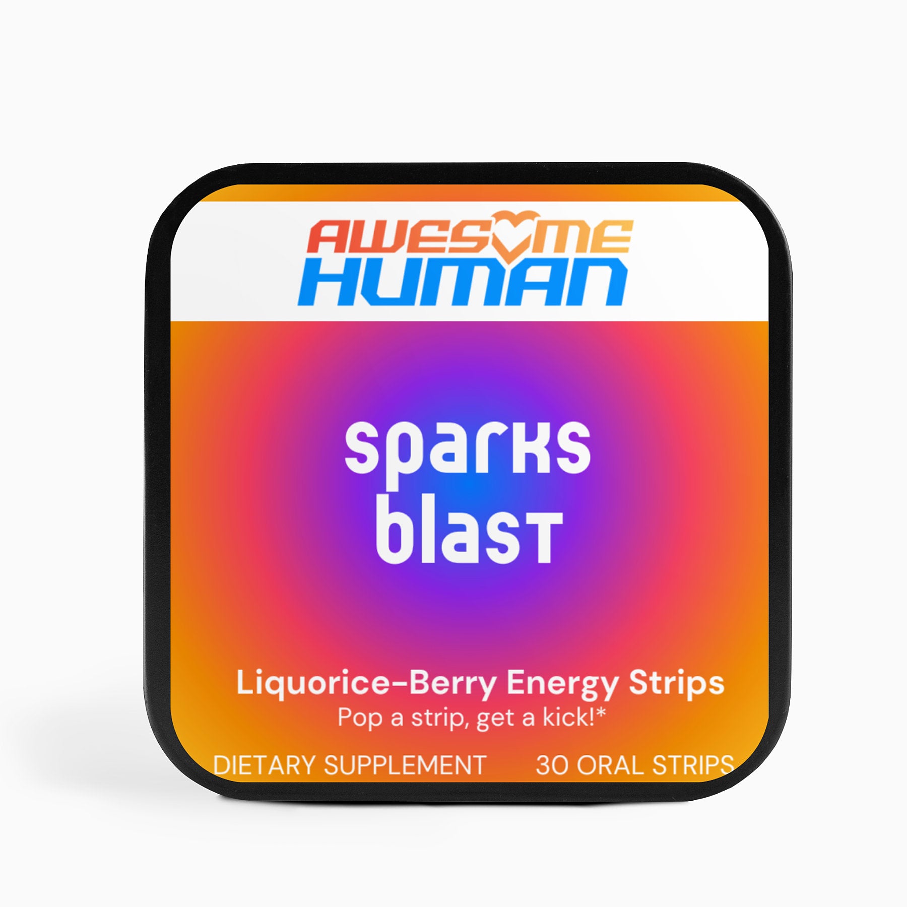 Sparks Blast | Cranberry Energy Strips - Awesome Human
