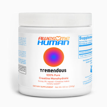 Tremendous — bottle front
