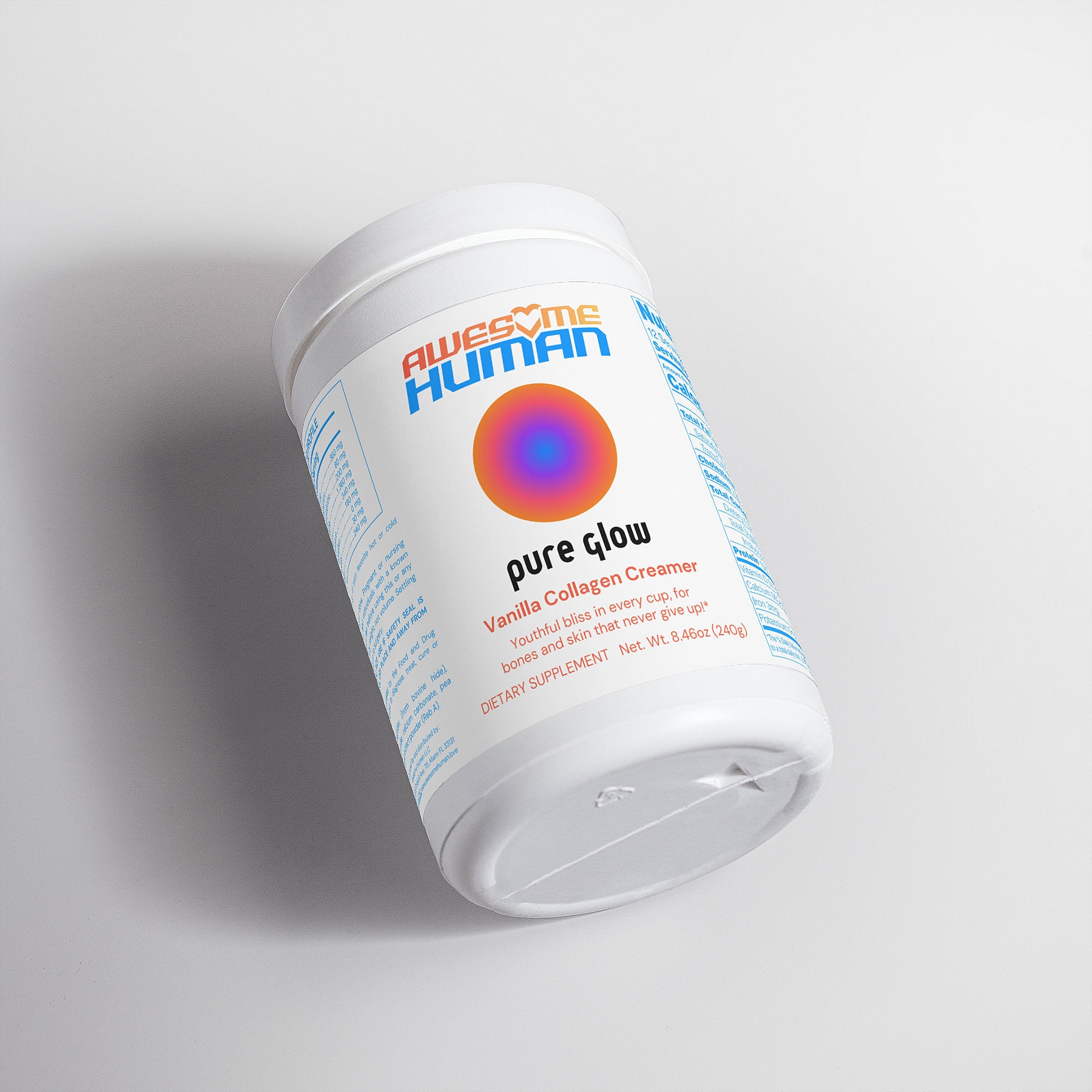 Pure Glow | Vanilla Collagen Creamer - Awesome Human