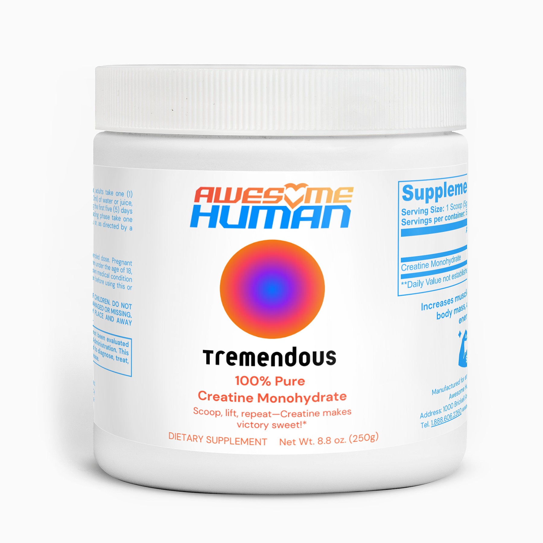 Tremendous | 100% Creatine Monohydrate