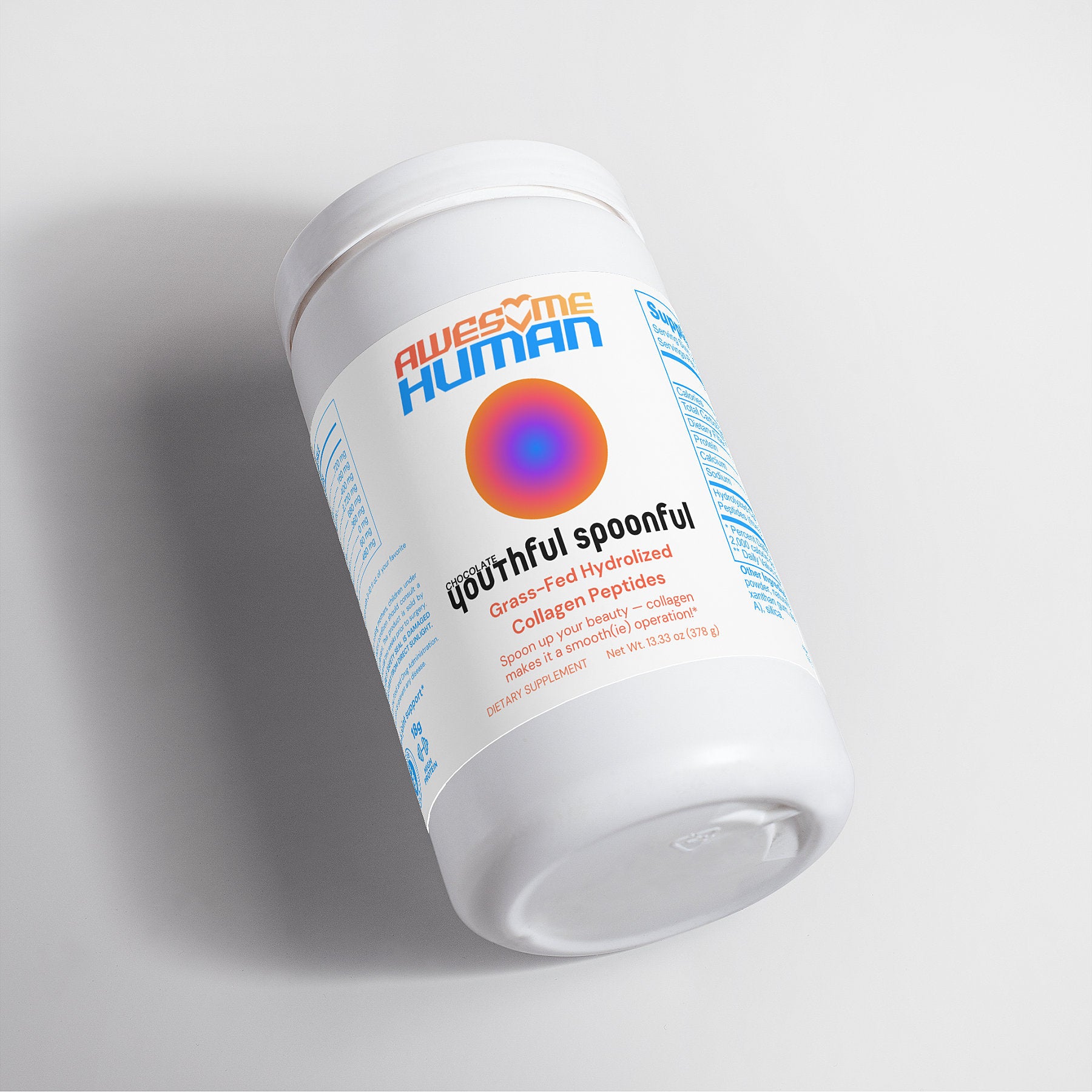 Youthful Spoonfull Chocolate | Hydrolized Collagen Peptides