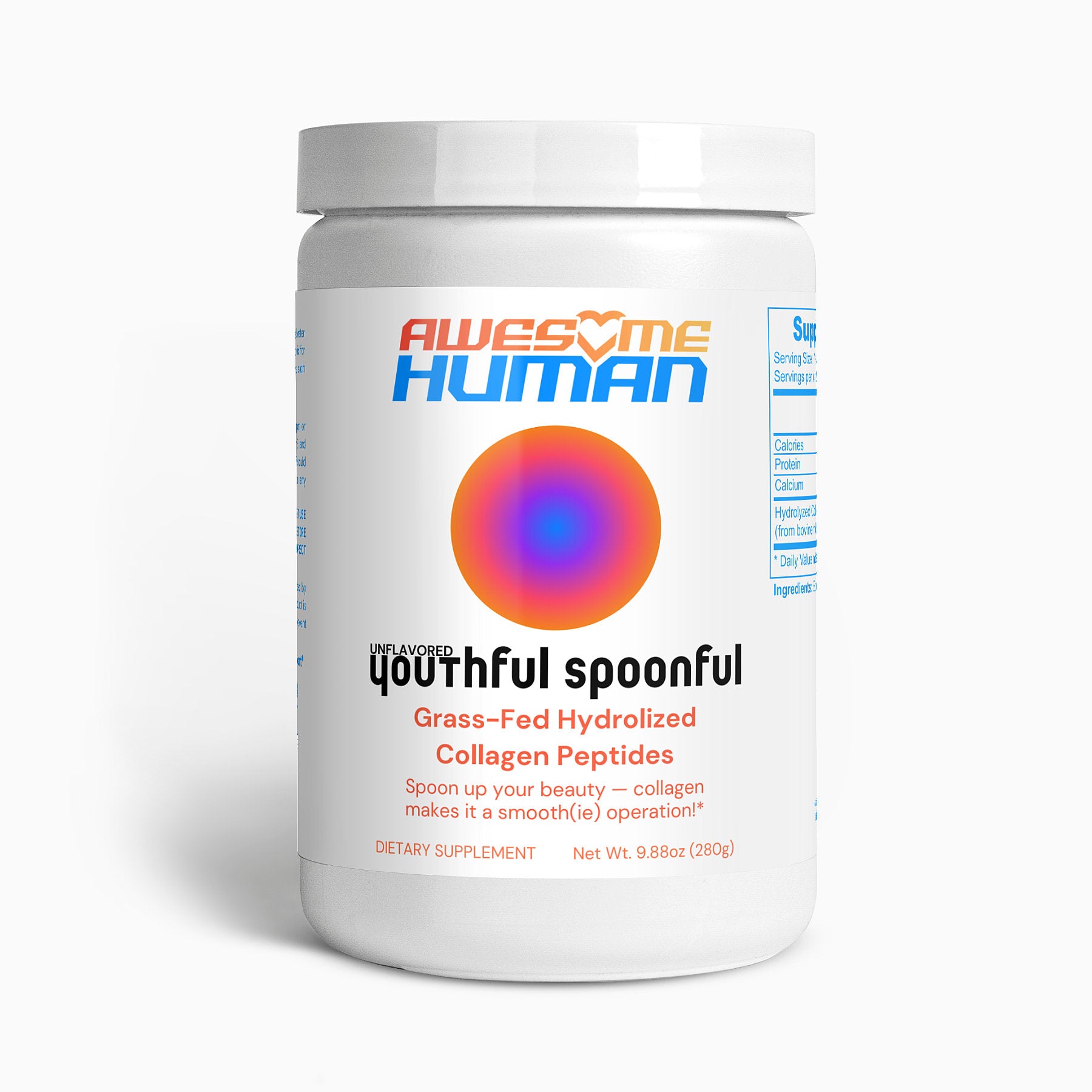 Youthful Spoonfull Unflavored | Hydrolized Collagen Peptides
