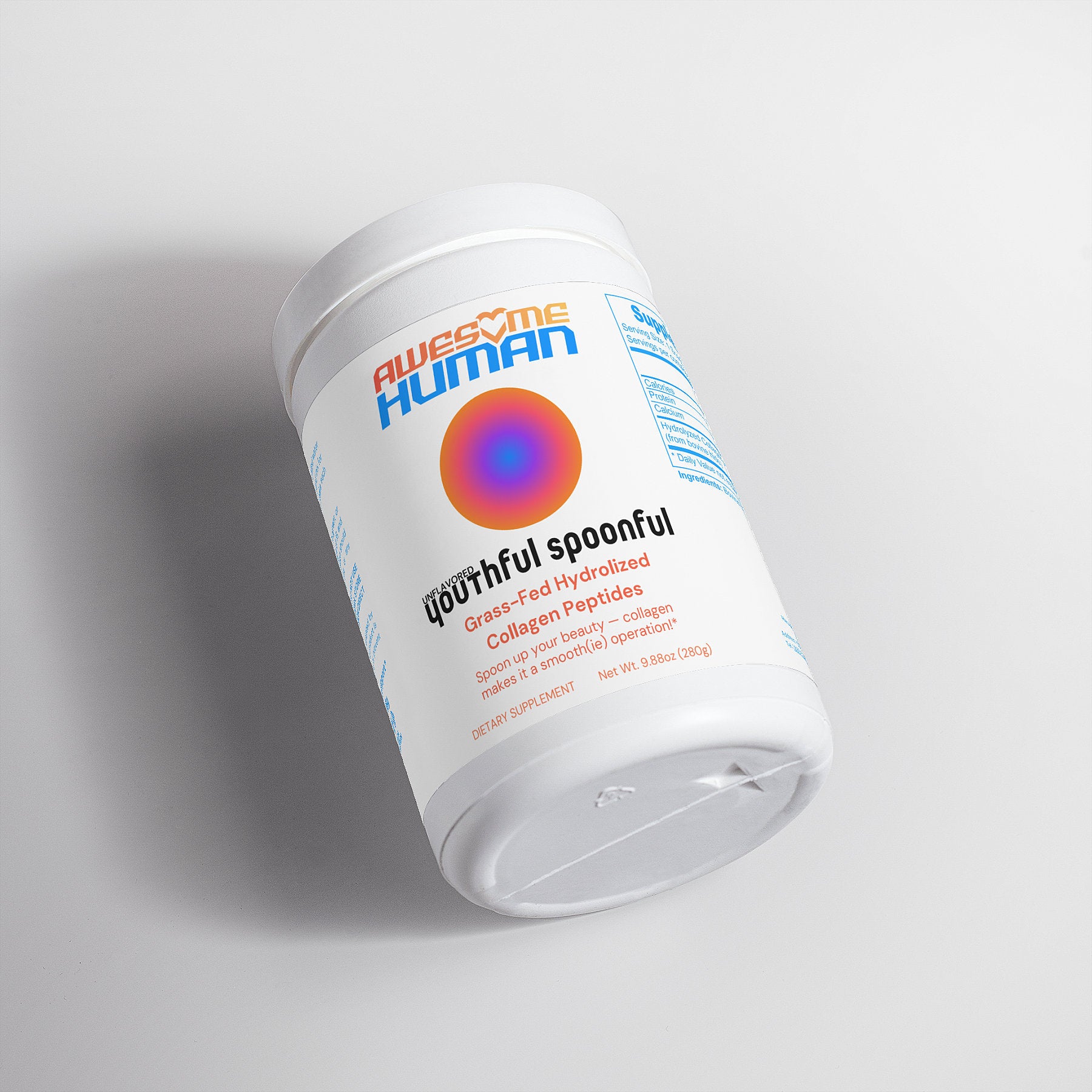 Youthful Spoonfull Unflavored | Hydrolized Collagen Peptides