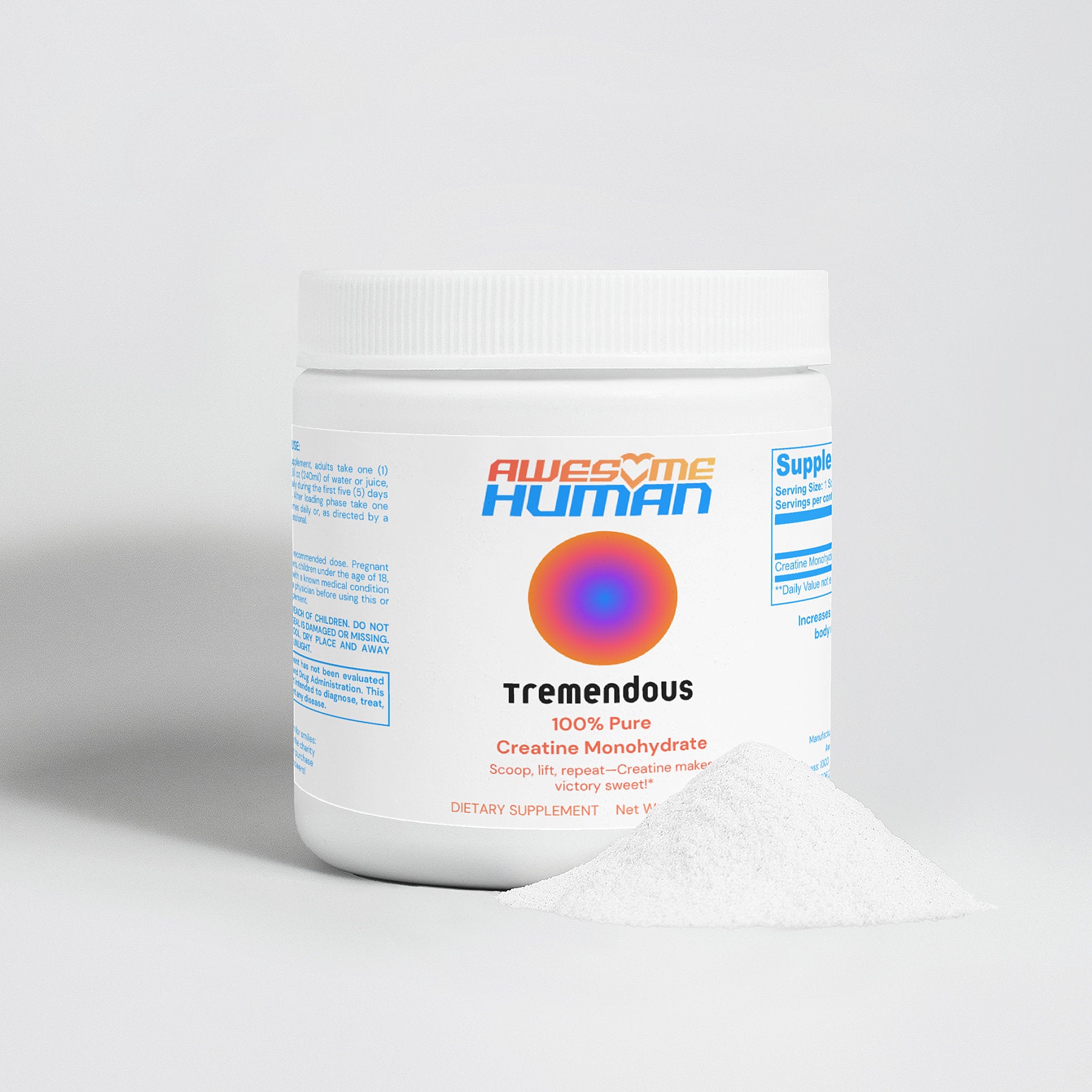 Tremendous | 100% Creatine Monohydrate