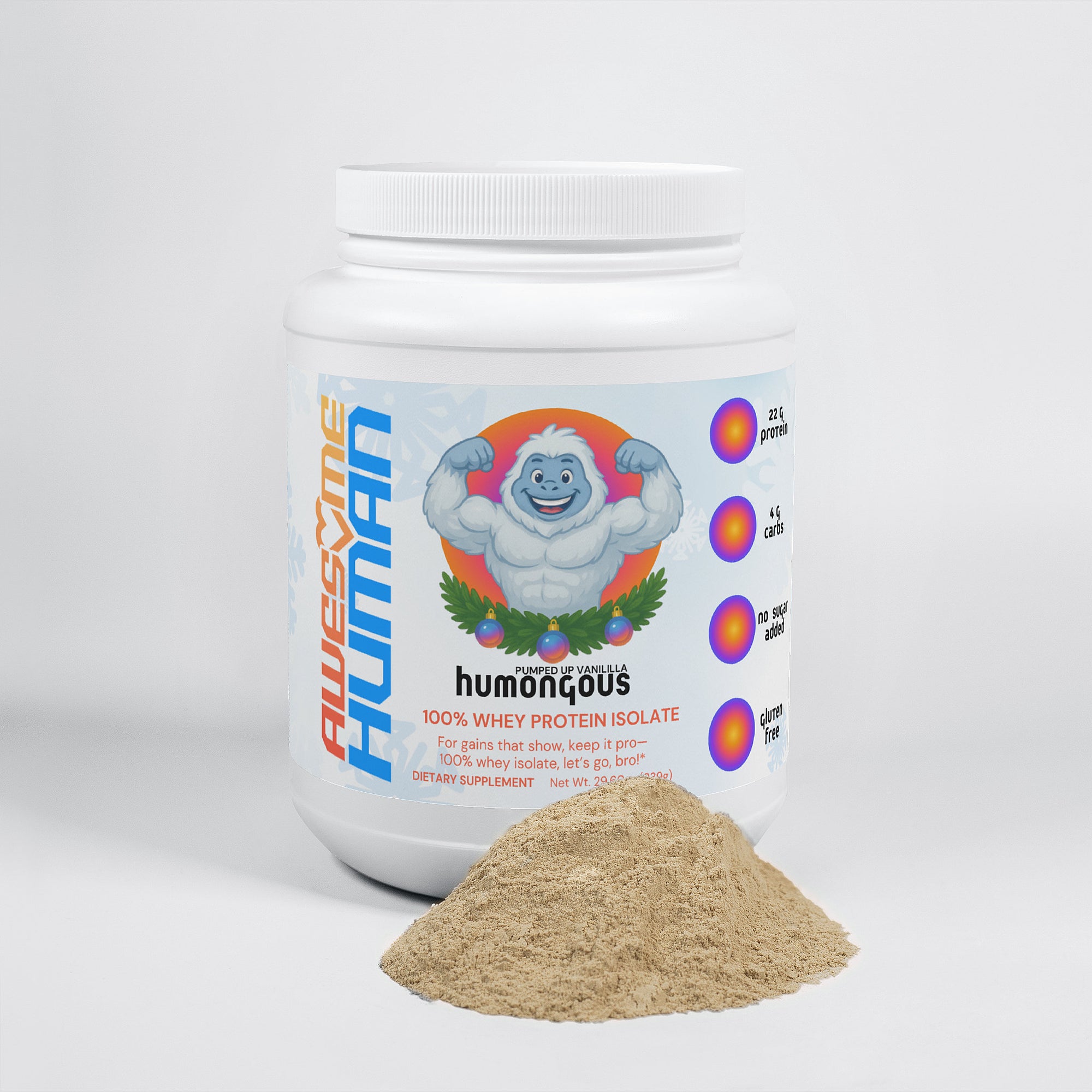 Humongous 100% Whey Protein | Vanilla