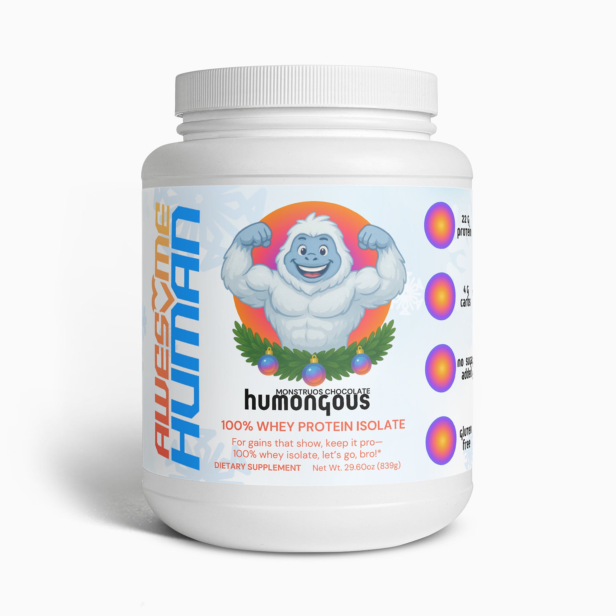 Humongous | 100% Whey Protein Isolate (Chocolate)