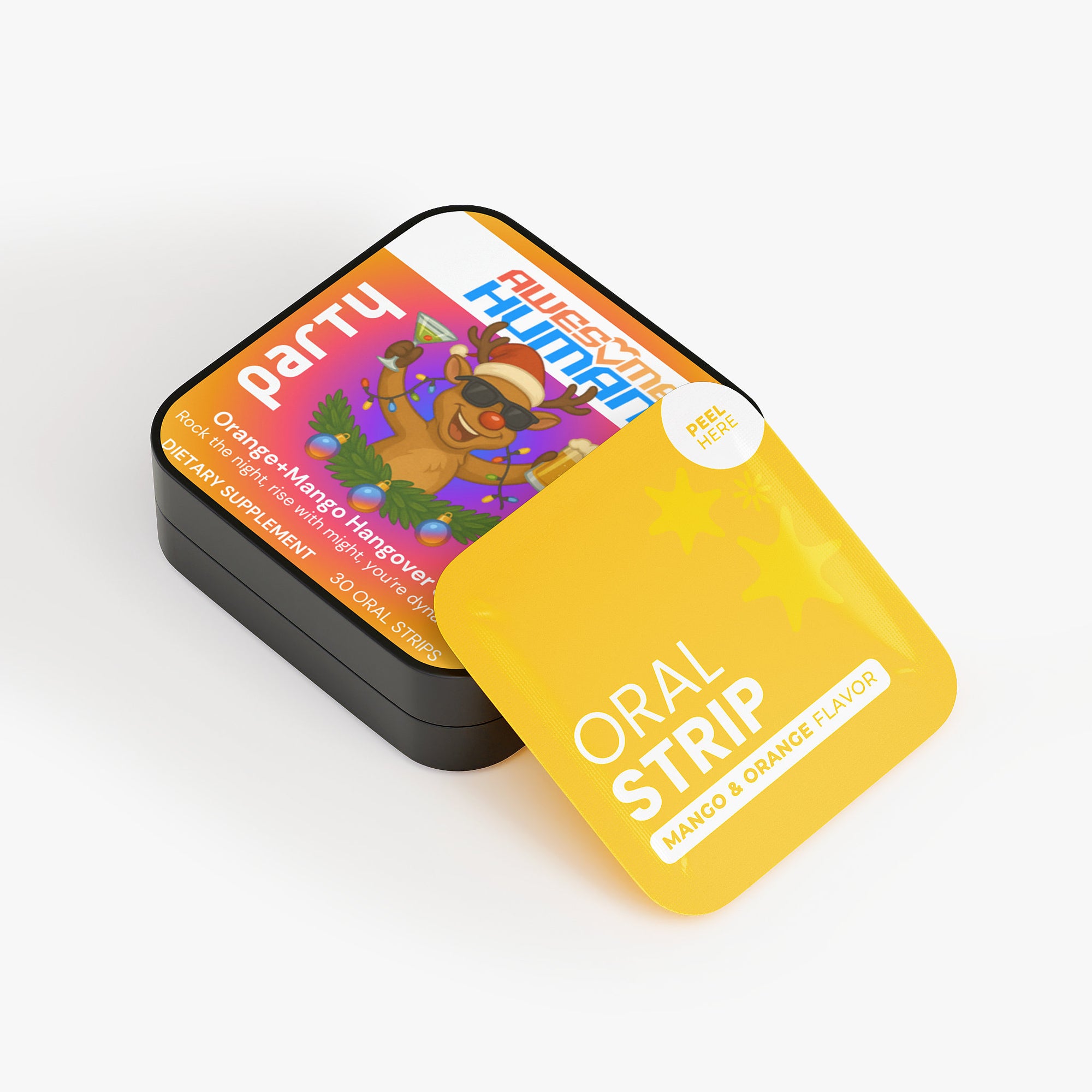 Party Hardy | Orange+Mango Hangover Strips