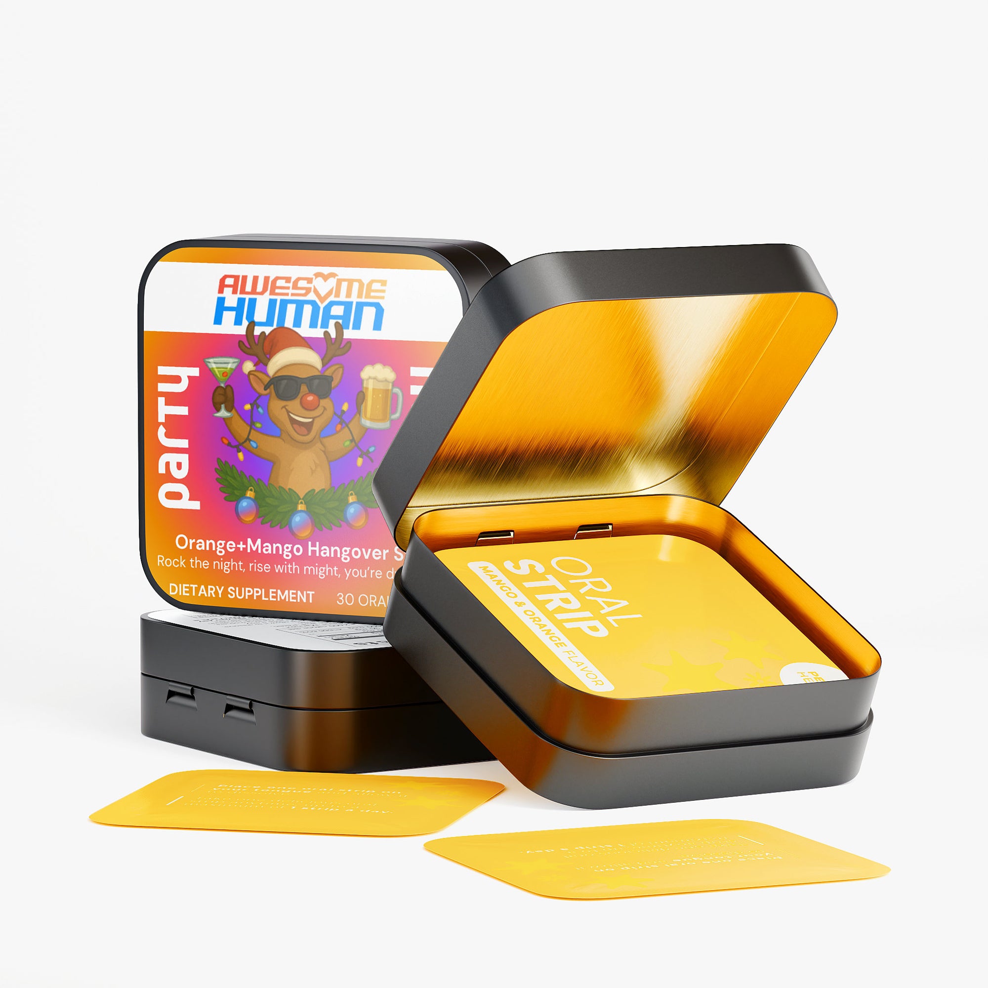 Party Hardy | Orange+Mango Hangover Strips