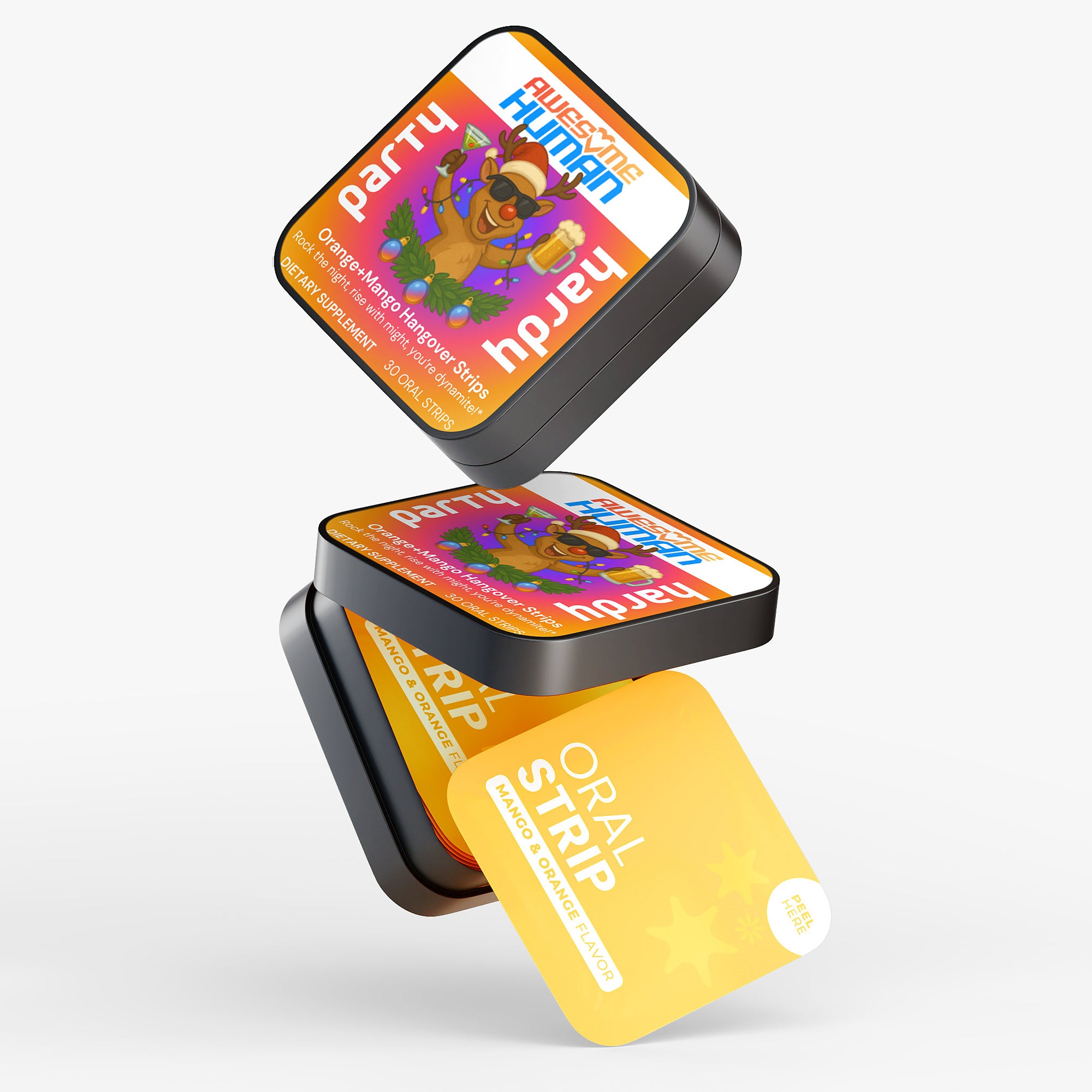 Party Hardy | Orange+Mango Hangover Strips