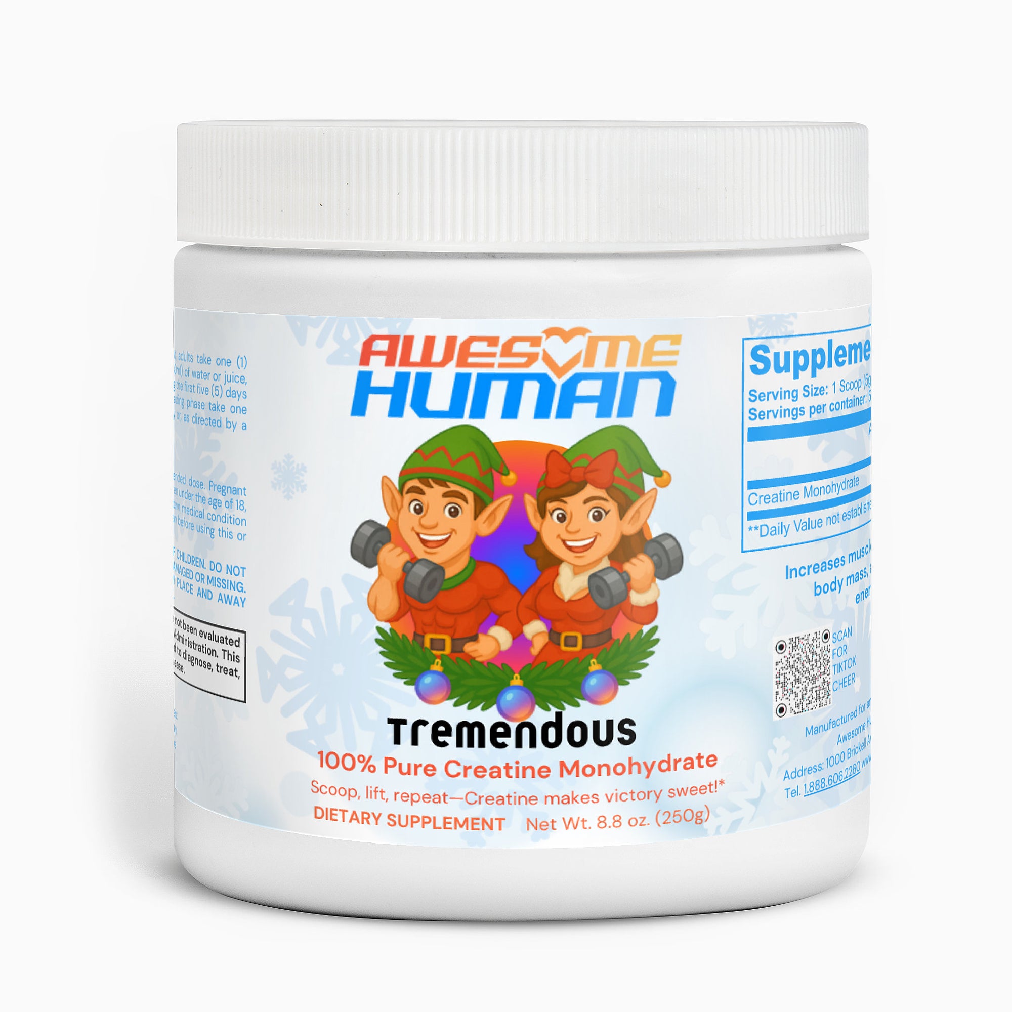 Tremendous | 100% Creatine Monohydrate