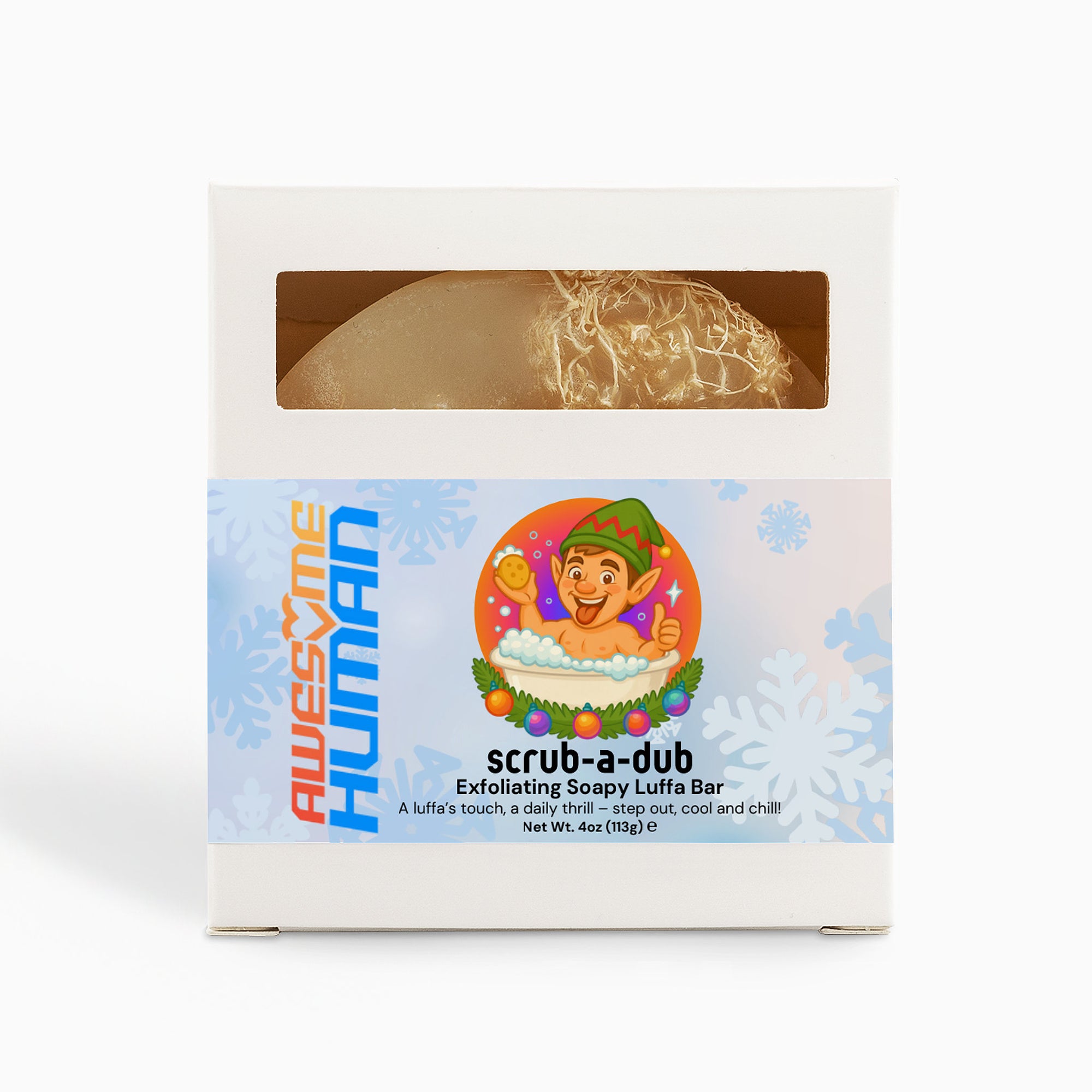 Scrub-a-Dub | Exfoliating Soapy Luffa Bar