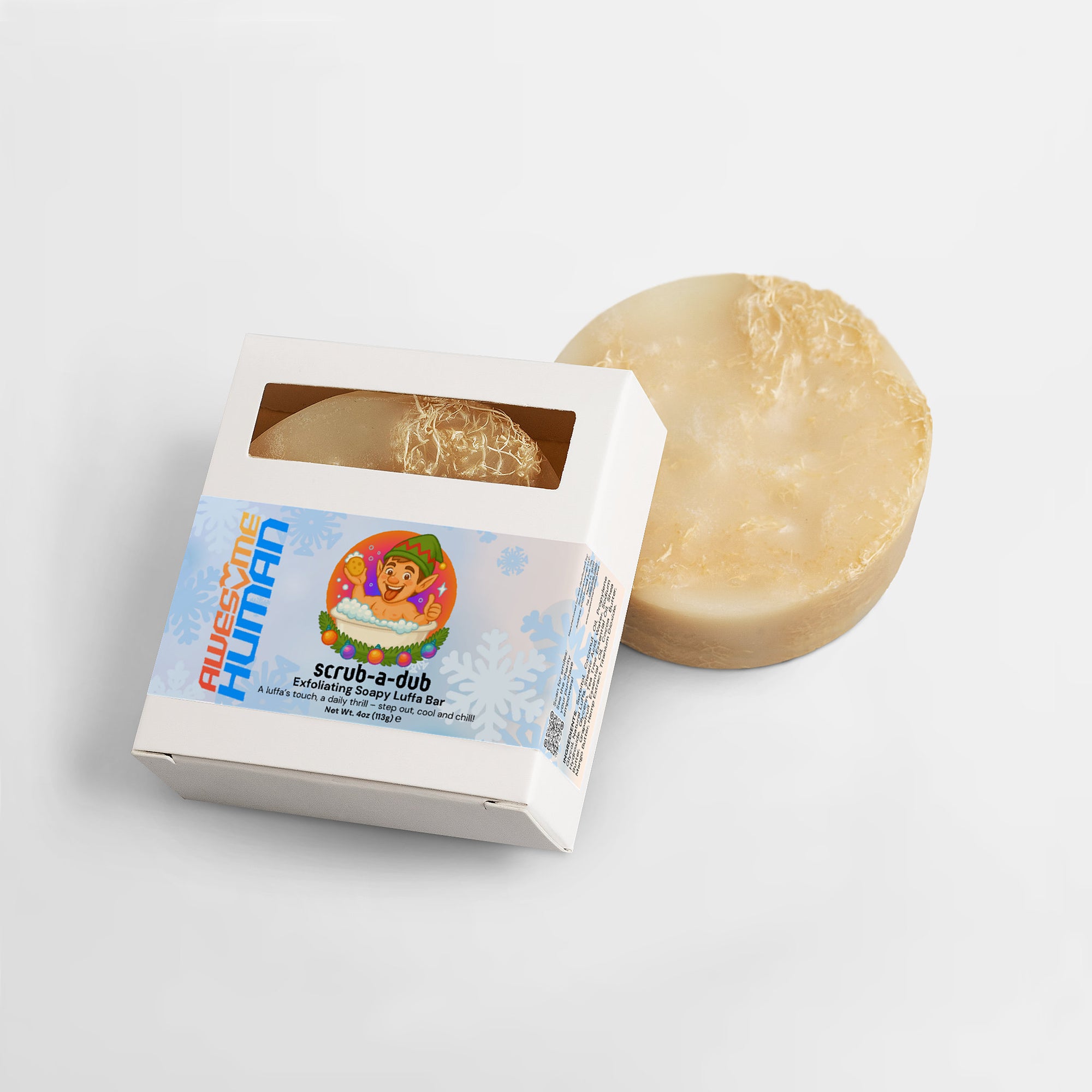 Scrub-a-Dub | Exfoliating Soapy Luffa Bar