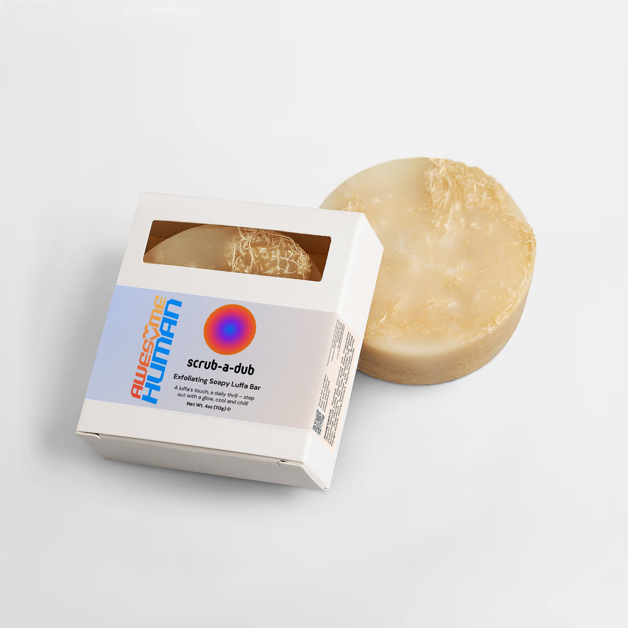 Scrub-a-Dub | Exfoliating Soapy Luffa Bar