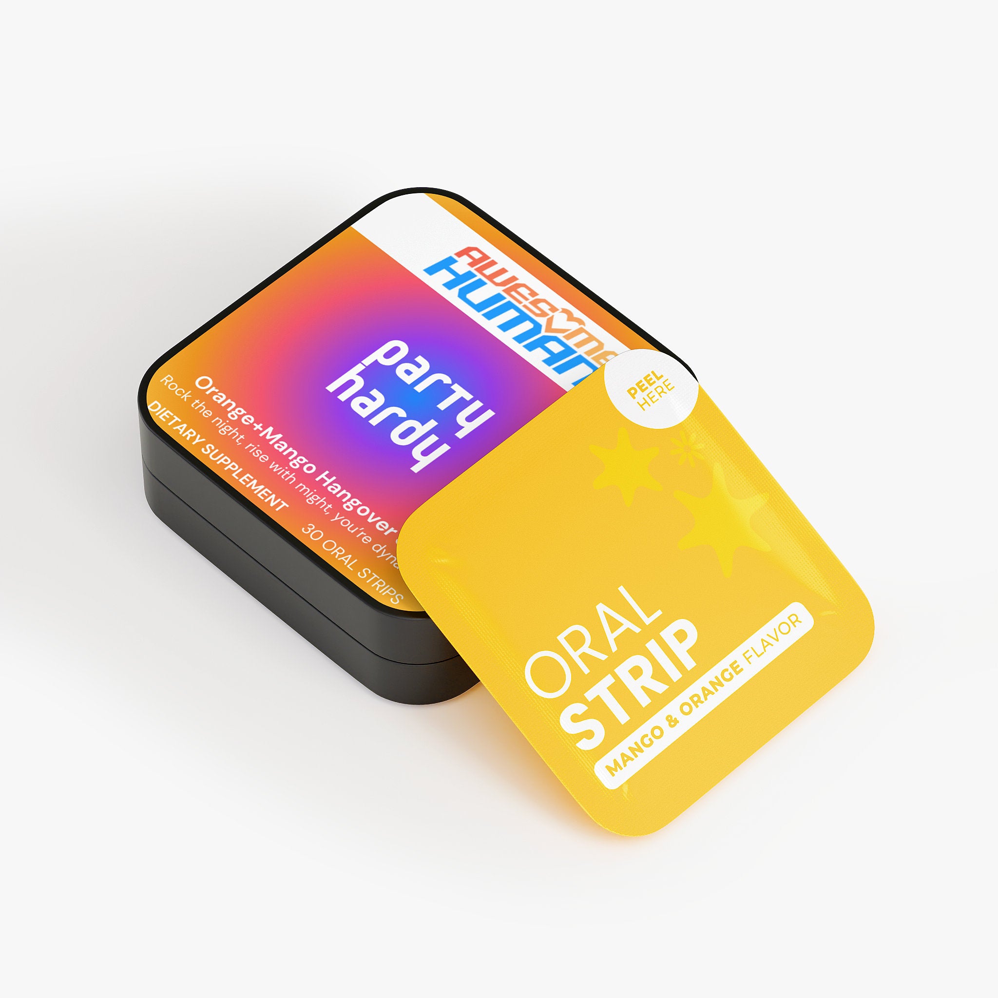 Party Hardy | Orange+Mango Hangover Strips