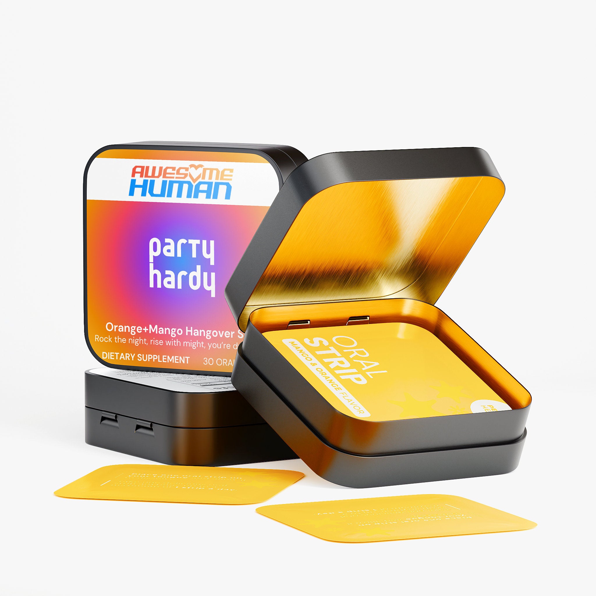 Party Hardy | Orange+Mango Hangover Strips