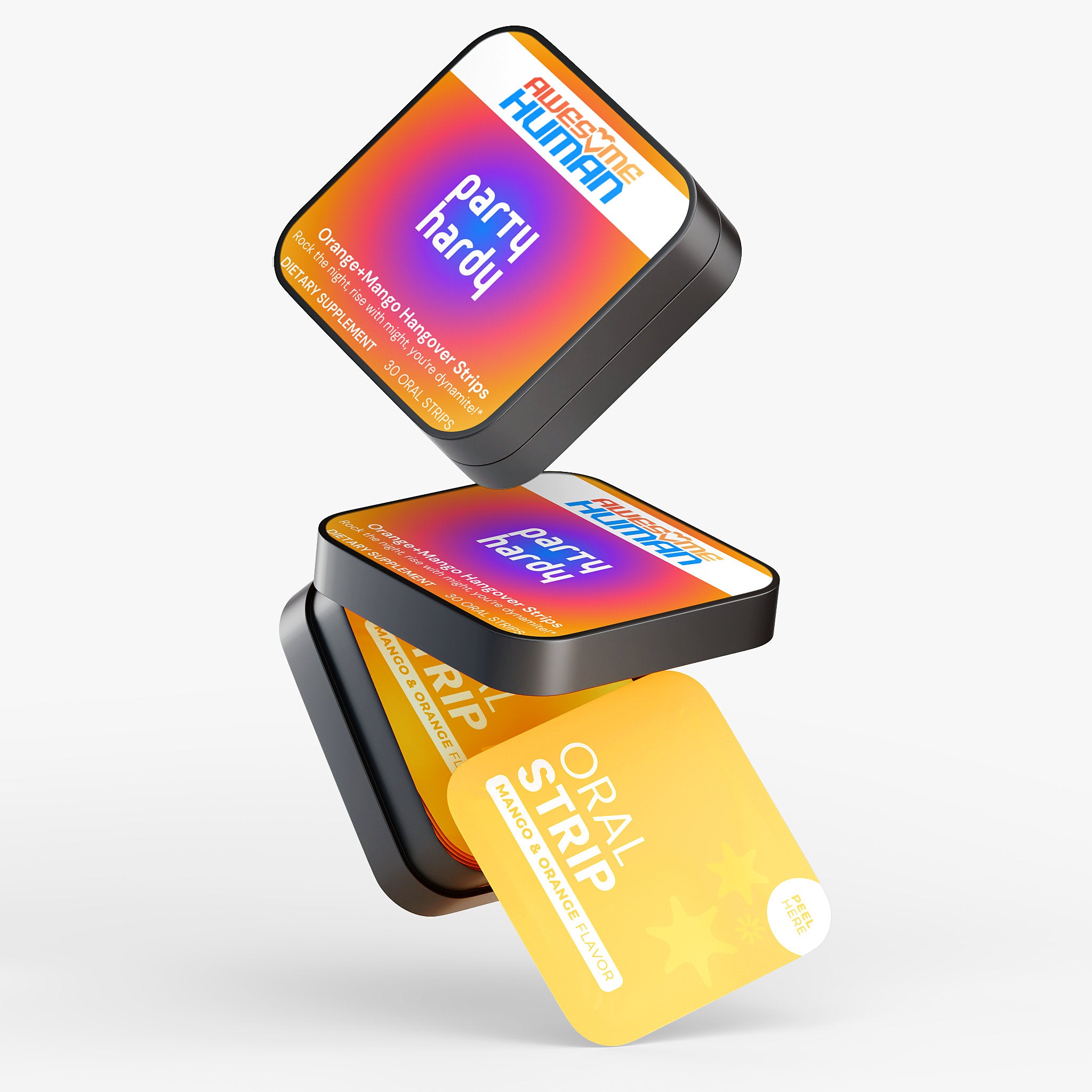 Party Hardy | Orange+Mango Hangover Strips