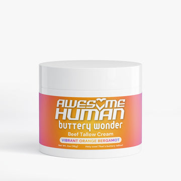 Buttery Wonder | Tallow Cream | Vibrant Orange & Bergamot